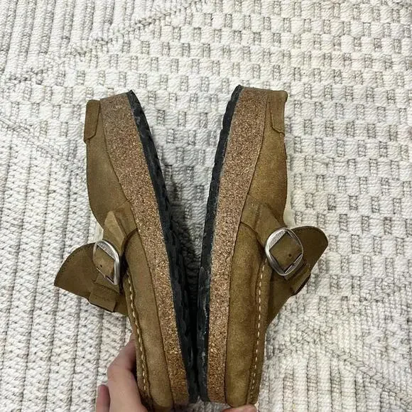Birkenstock Buckley Suede Clogs - Picture 4 of 7